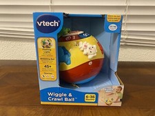 VTech Wiggle  Crawl Ball 6-36 Months Flashing Lights 45 Songs Sounds 1849