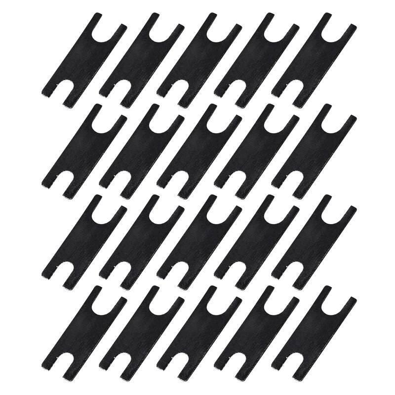 20pcs PTFE Mechanical Keyboard PCB Stabilizer Satellite Films for Smoother Typing