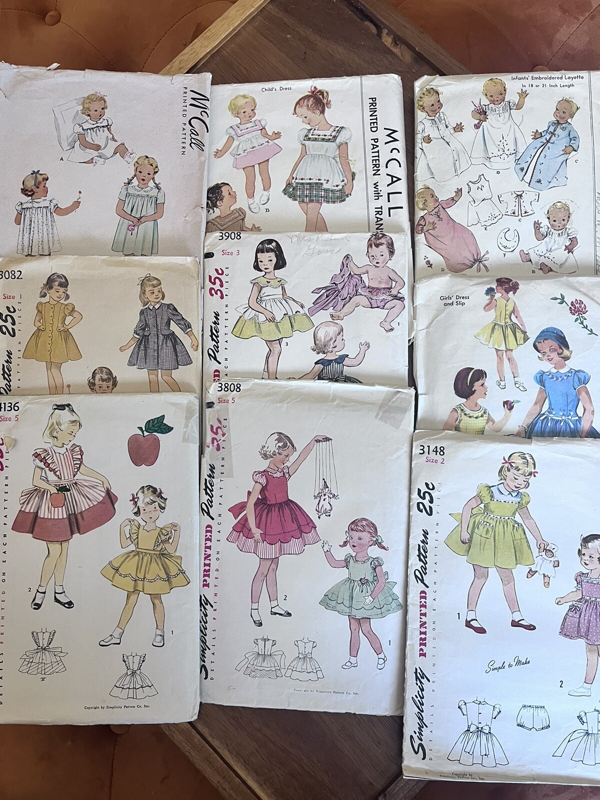 Vintage 1950s60’s Baby/Girl Dresses Pattern (Lot Of 16) eBay