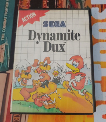 Dynamite Dux (1986) Sega Master System (Box, Modul) classic good cond
