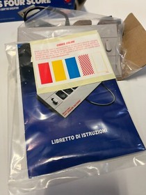 NES FOUR SCORE NINTENDO EUROPE MATTEL ITA BOXED NES PAL VINTAGE 1985 NEVER USED