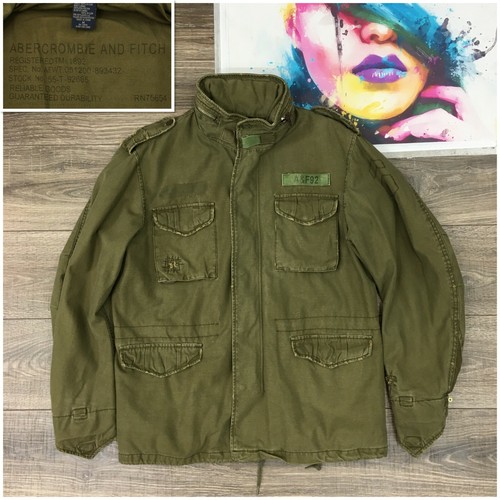 Olive Green Jacket Military Fatigue 