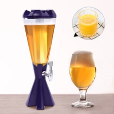 3l Beer Tower Liquor Tap Bar Party Beverage Dispenser Party Bar Container