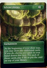 Sylvan Library Proxy Card with Custom designed art