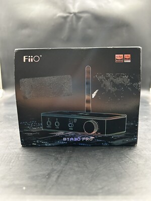 FiiO BTA30 PRO Bluetooth Audio Receiver & Transmitter - Black