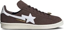 adidas Originals Campus 80s Bape Brown Ftwwht Gold Metallic IF3379 Men Us 8.5 US
