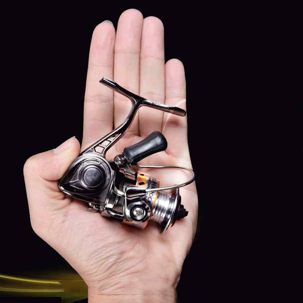 Mini Fishing Reel Compact Spinning Reel Miniature Fishing