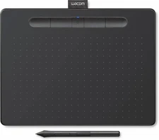 Wacom Intuos Small Bluetooth Graphics Drawing Tablet, Black