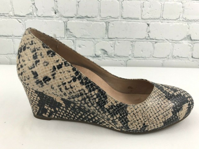 Vionic Antonia Womens Snake Print Wedge Size 7 | eBay