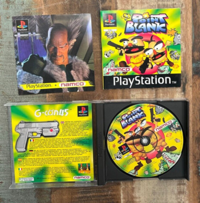 Point Blank Gun Game Pistolen OVP Sony Playstation 1 P1 PSX Pone 