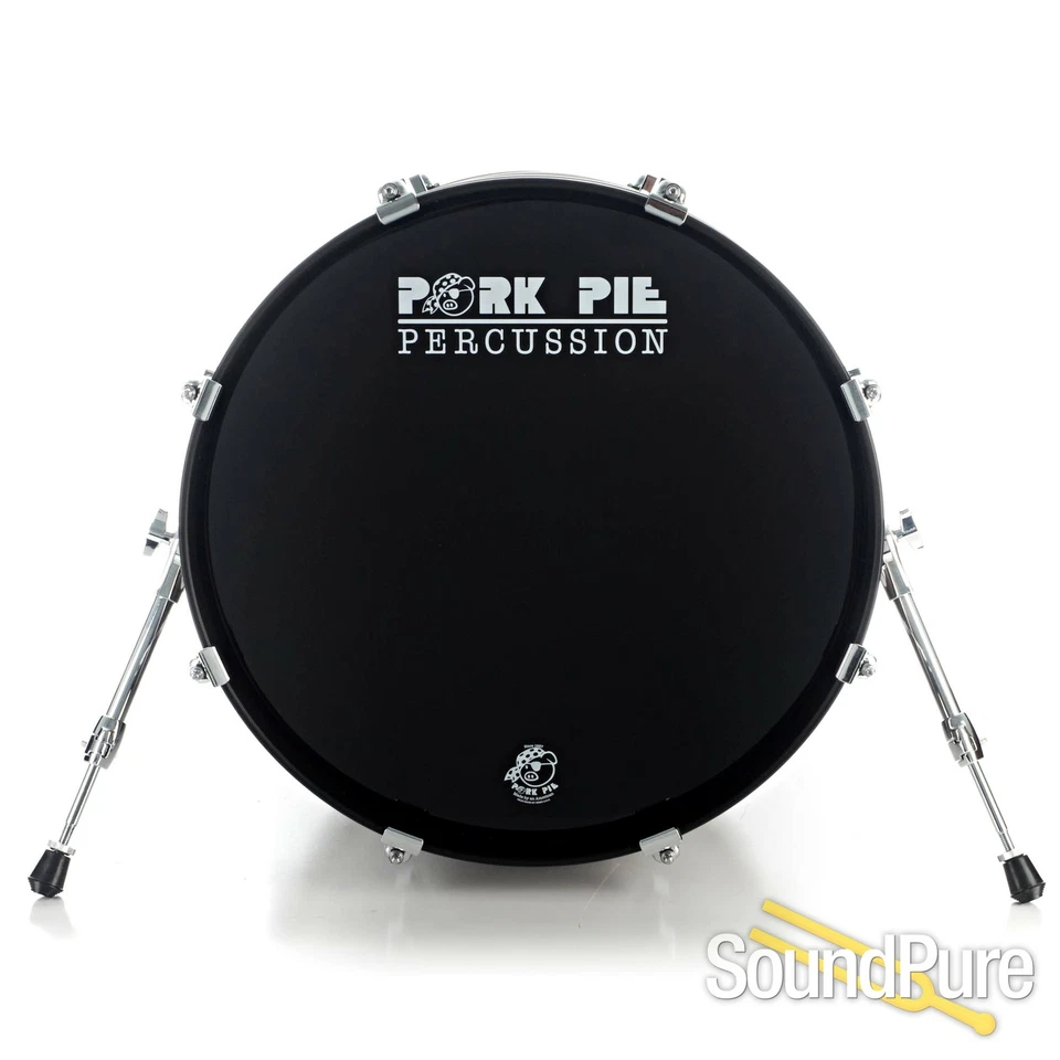 Pork Pie 3pc Maple Drum Set- Macassar Ebony 12/14/20 - Image 3 of 4