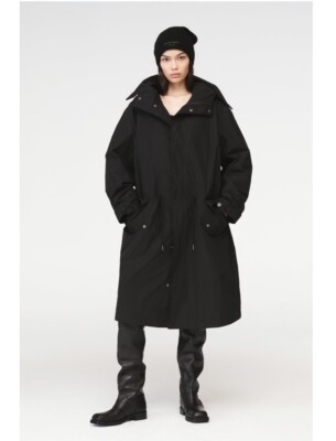🖤 Zara Steven Meisel 2pcs Parka over the knee long duck down Coat