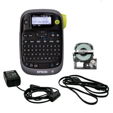 LABELWORKS Epson LW-PX300ADPT Industrial Label Maker for Office with Adapter ...
