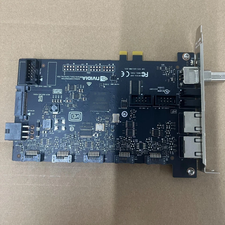 NVIDIA Quadro Sync II Graphic Card 699-52061-0500-100 H with Sync Cables - Image 4 of 4