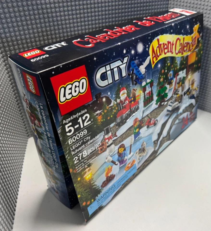 2015 Lego City Advent Calendar Set 60099 - 100% Complete & Mostly New/Unopened - Image 3 of 4