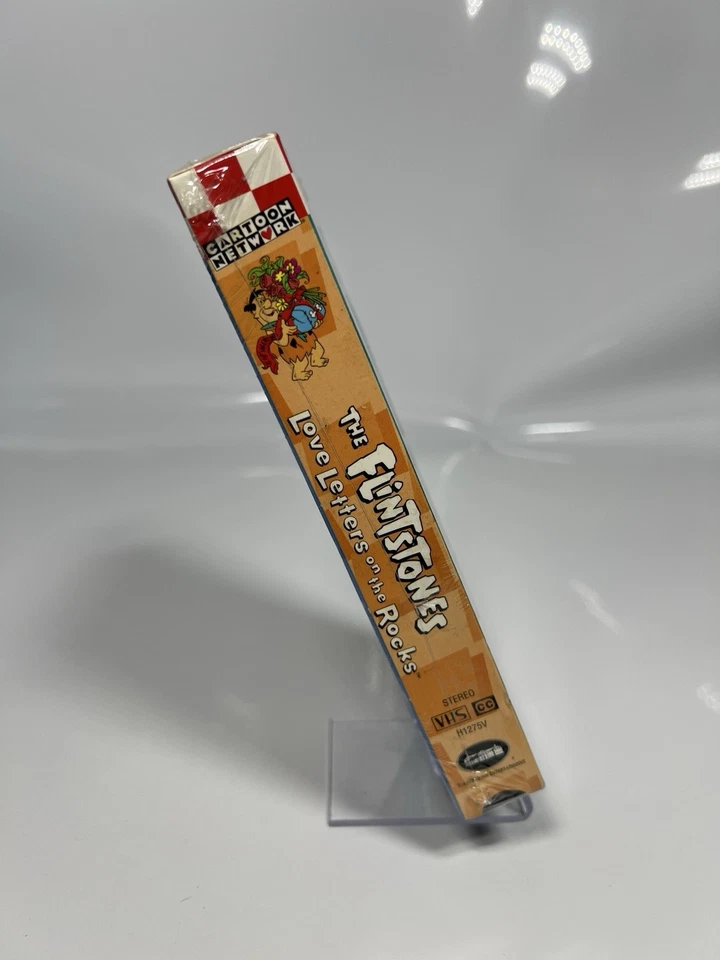The Flintstones Love Letters On The Rocks VHS Cartoon Network Logo RARE - Image 3 of 4