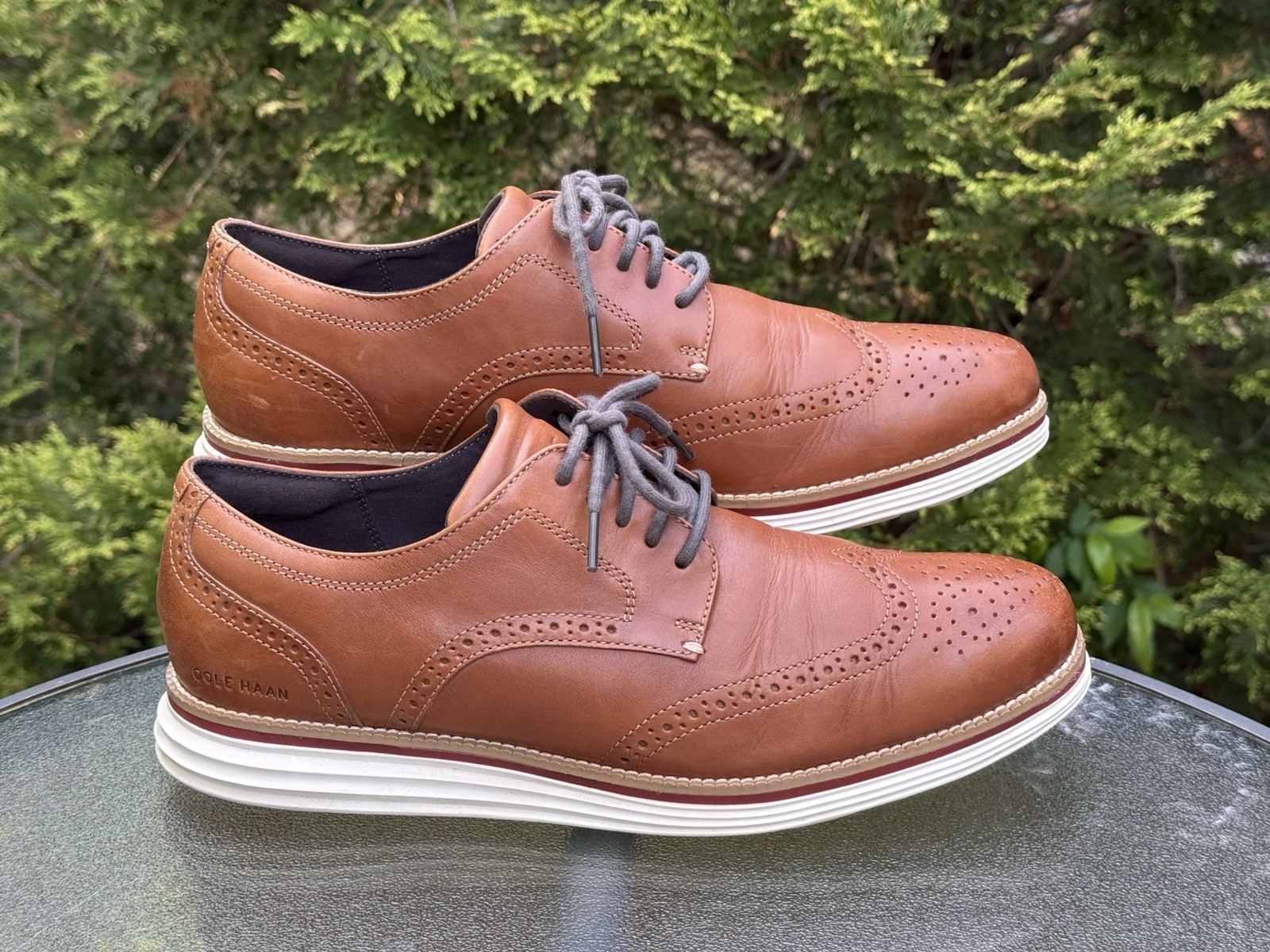 SAOLA Scarpe Oxford Cole Haan Original Grand Energy Merid da uomo taglia 11 5 M marrone C33805
