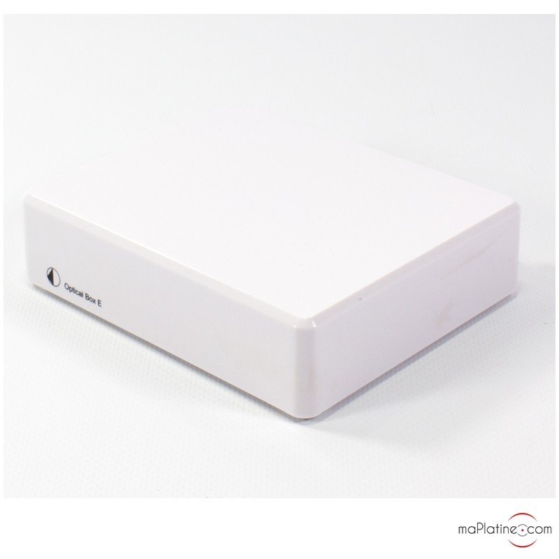 Préamplificateur phono Pro-Ject Box E pour platine vinyle mm avec sortie optique