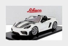 Schuco 12U00012 Porsche - 718 (982) Spider Rs Cabriolet Open 2023 - White Black