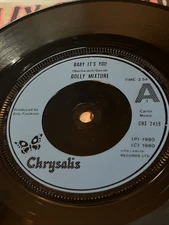 Dolly Mixture - New Look Baby/Baby It’s You   7”  45 rpm Vinyl  Chrysalis  1980