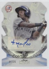 2016 Bowman Platinum Cut 21/25 Jorge Mateo #PCA-JM Auto 0e5z