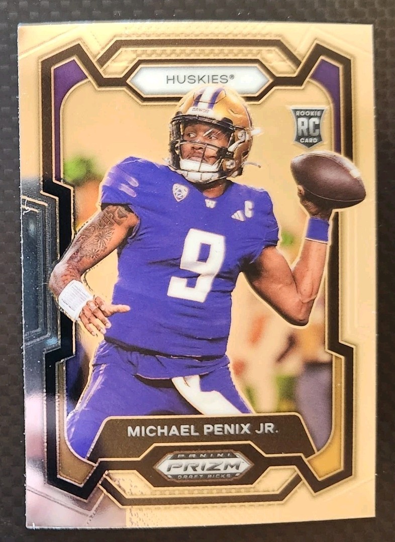 2024 Panini Prizm Draft Picks - Michael Penix Jr. #101 Silver Prizm (RC)