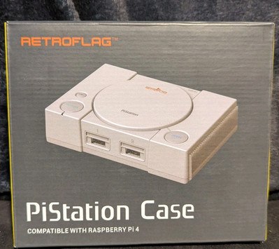 RETROFLAG Pistation CASE compatible with Raspberry Pi4 fan Included.