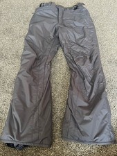 Columbia Insulated Gray Snow Pants Women's Size S Regular Winter Ski Snowboard