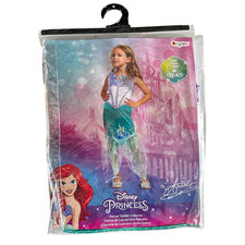 Disney Little Mermaid Ariel Princess Deluxe Costume Girls Size M 3T-4T