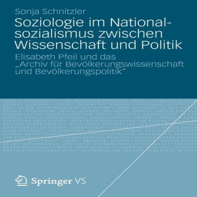 Soziologie Im Nationalsozialismus Zwischen Wissenschaft Und Polit