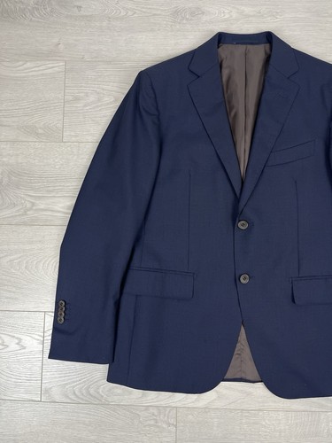 Suitsupply Blu Napoli Vitale Barberis Canonico Navy Tuta Blazer Pantaloni 48R Uomo - Foto 5 di 11