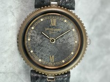 Orologio unisex Gerald Genta Gefica bronzo e acciaio quadrante meteorite 25 mm