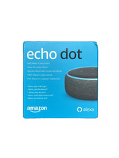 Amazon Echo Dot 3. Generation anthrazit schwarz Alexa intel. Lautsprecher Smart