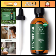 Organic Tea Tree Essential Oil 2oz - 100% Pur...