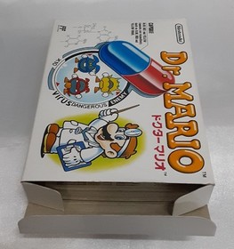 Dr.MARIO Dr.MARIO FC Famicom Family Computer Game Software Box and Instructions