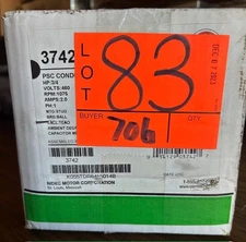 US Motors 3742 Condenser Fan Motor, K55HXTDR-8455  (READ).