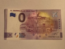 BILLET TOURISTIQUE ZÉRO EURO 0 EURO 13 - MARSEILLE, LE VIEUX PORT 2021