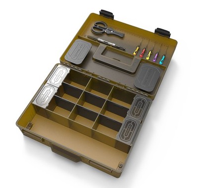 Korum Mega Blox Fully Loaded Inkl. Kleinteile Tacklebox Karpfen Friedfisch