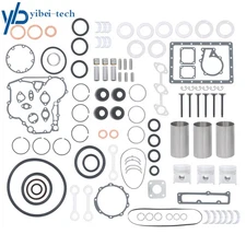 For Kubota D1101 Engine L245 L245DT L245C Tractor STD Overhaul Rebuild Kit
