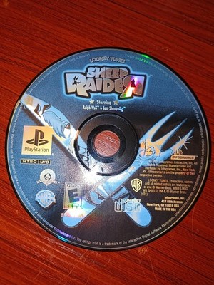 Looney Toons Sheep Raider Sony Ps1 Game Disc Only - Tested Works Some Scratches