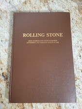 Rolling Stone Bound Volume 1 Issues #1-15 November 9, 1967 - August 10, 1968