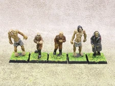 48mm Weird War 2 EVIL GUYS / ZOMBIES x5 Graven Images Monolith Designs 32893