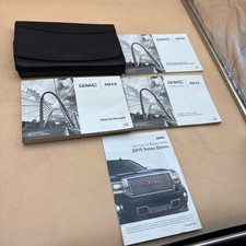 2015 GMC Sierra Denali Owners Manual Warranty With Case Included