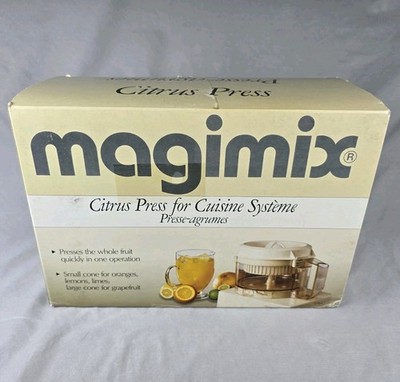 Vintage Magimix Citrus Press for Cuisine System Food Processor Attachment NOS