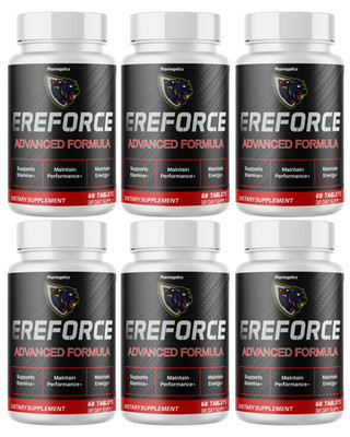 EreForce Advanced Male Formula For Performance, Stamina Support- 6 Bottles