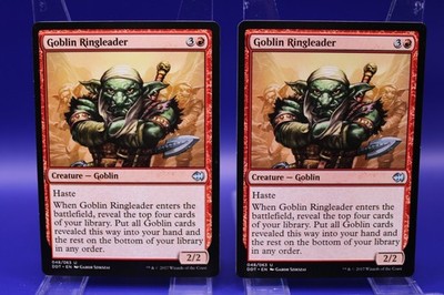 MTG Goblin Ringleader 048/063 U DDT x2