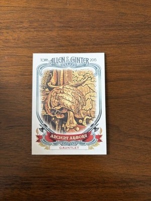 2015 Topps Allen Ginter Ancient Armory # AA-4 Gauntlet