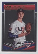 2018 Panini USA Baseball Stars & Stripes Longevity Cole Wilcox #34 07rd