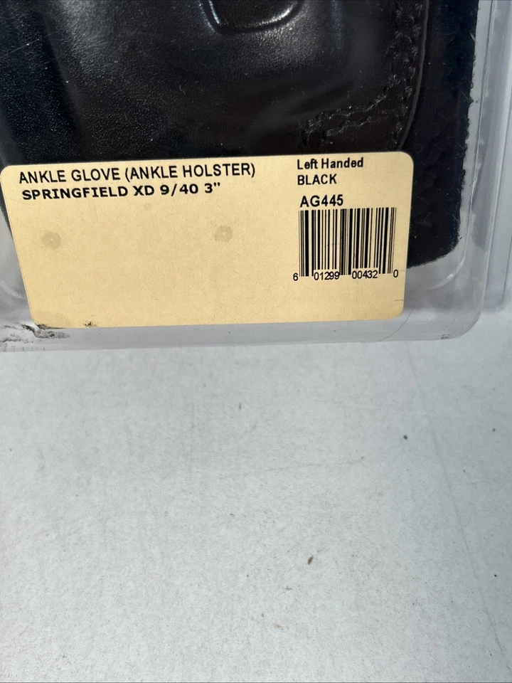 Funda Guante Tobillo Galco Izquierda para Springfield Armory XD 3" Subcompacta 9mm .40 Foto 3 de 4