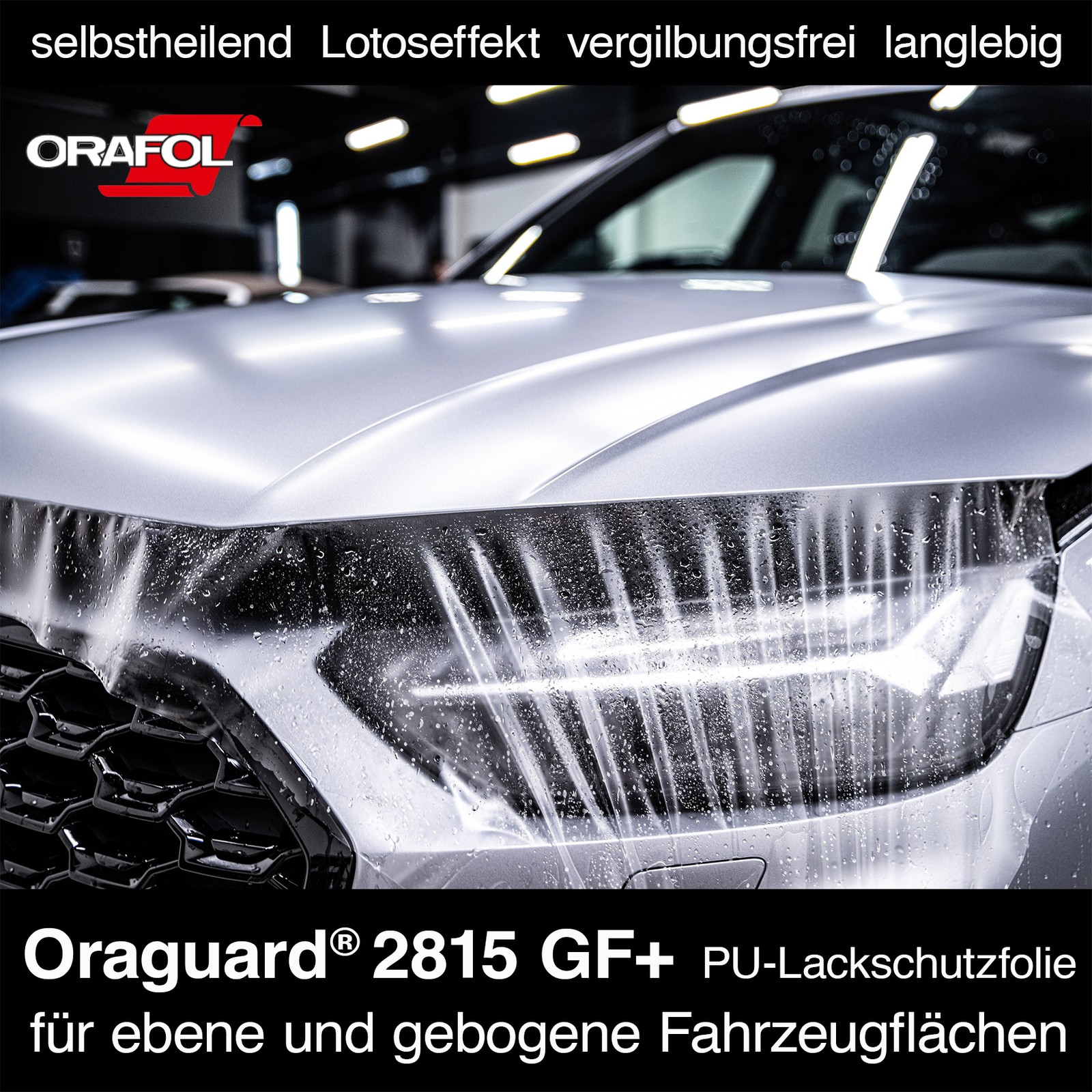 97,80€/m² Lackschutzfolie Oraguard® 2815GF TPU Steinschlagschutz Ladekante Haube
